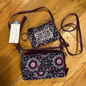 Vera Bradley Crossbody and coin purse.
